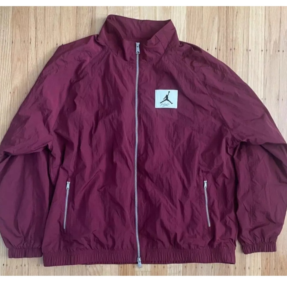 *NWT* Men Jordan Essentials Statement Cherrywood Red Warm-Up Jacket